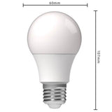 LED-Lampe E27 – Matt – Warmweiß – 4,9 W (ersetzt 40 W)
