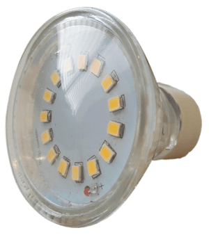 LED lamp GU10 | PAR16 bayonet lock | 3W=30W | warm white 2700K