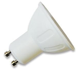LED lamp GU10, PAR16 bajonetsluiting, 8W=48W, daglichtwit 6400K