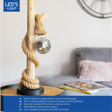 LED-Lampe Smokey E27 - Edison Vintage - Dimmbares Licht - Glühbirne G95