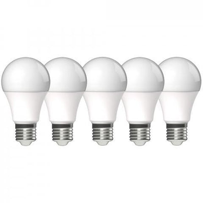 Bombilla LED E27 - 806 lúmenes - blanco cálido 2700K - 8,5W - 5 unidades