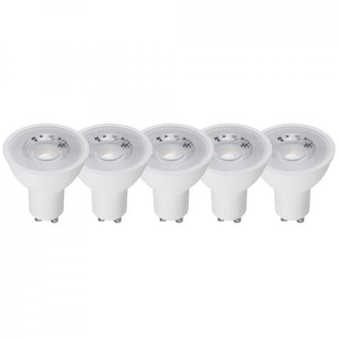 GU10 LED Spotlights - Warm white light - 4W/50W - 345 lm - 5-pack