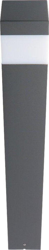 LED Lamppost Matte with E27 fitting - IP44 - Sora - 76 cm - Gray