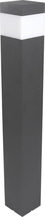 LED Lamppost Matte with E27 fitting - IP44 - Sora - 76 cm - Gray
