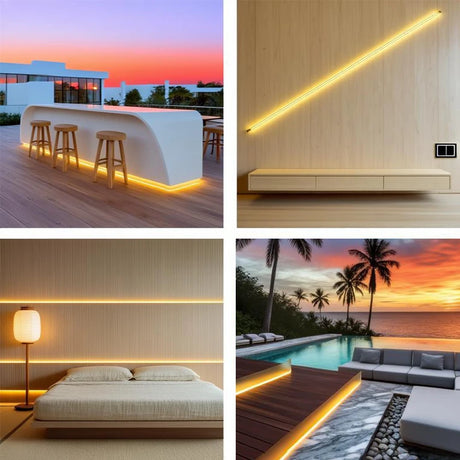 Tsong LED lichtslang 5m 300lm 3000K IP65 voor binnen- en buitengebruik