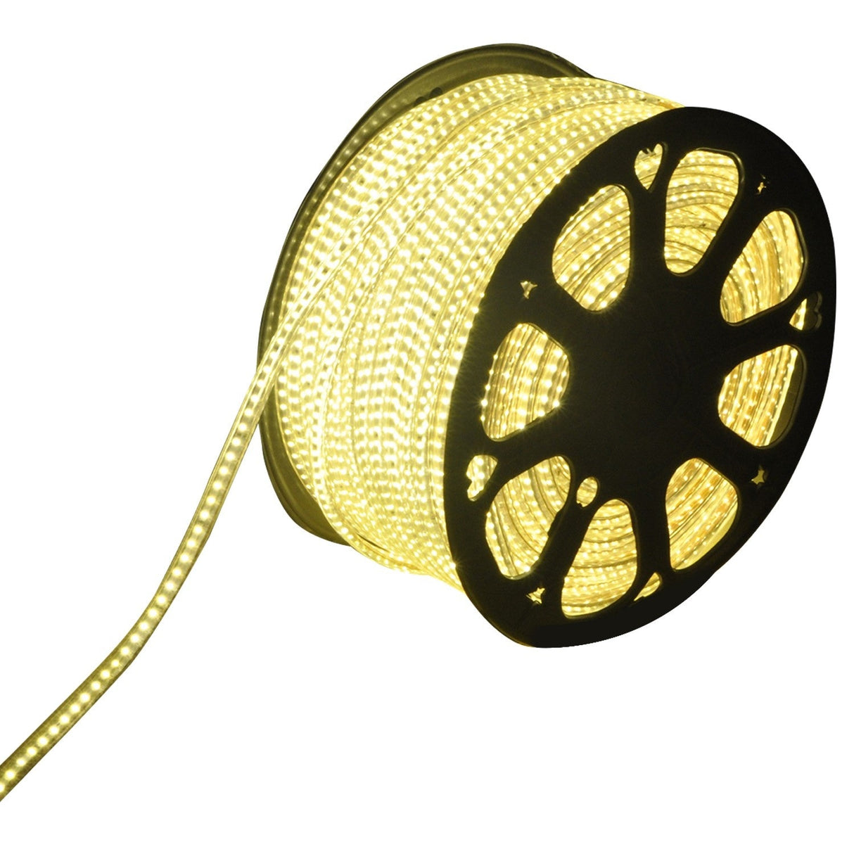LED lichtslang warmwit | 230V AC - 8W - 60 LED's/m | sproeidicht IP65 | 2 meter - tweedekans - LEDPLANET.NL