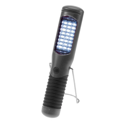 LED Akku-Handlampe mit Magnet - Kabellos - Kaltweißes Licht - Schwarz