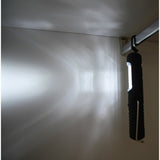 LED Looplamp op batterijen met magneet - Draadloos - Koud wit licht - Zwart