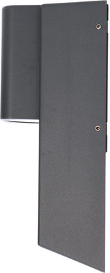 LED Außenwandleuchte mit GU10 Fassung - Streifen - Rimini - IP44 - Anthrazit