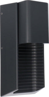 LED Außenwandleuchte mit GU10 Fassung - Streifen - Rimini - IP44 - Anthrazit