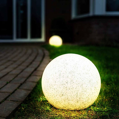 LED path lighting stone warm white with sensor - IP65 waterproof - 20cm