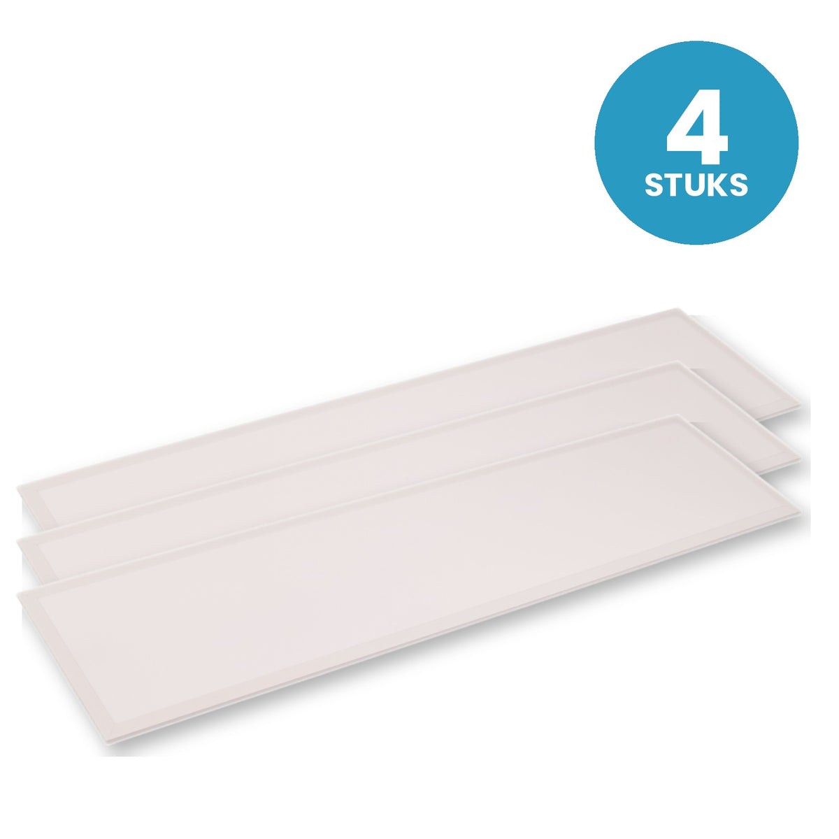 Backlit LED paneel 30x120 - 4 stuks