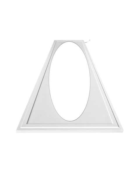 LED-Panel 30x120 ovale Leuchtfläche, Schrägansicht