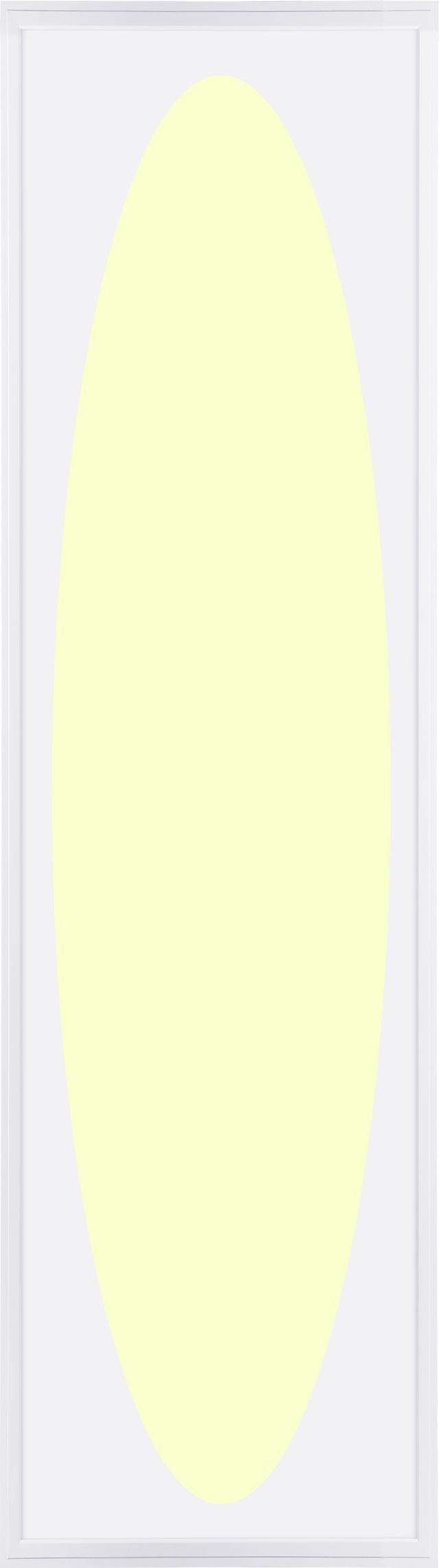 LED-Panel 30x120 mit ovaler Leuchtfläche