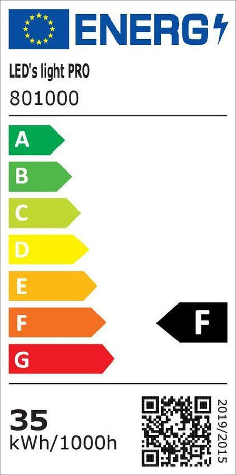 LED Paneel 60x60 cm - 3450 lumen - 35W - Warmwit 3000K - UGR19 - Inclusief driver