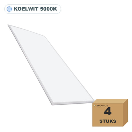 LED-Panel 60x120 60W Kaltweiß 5000K, Karton mit 4 Stück