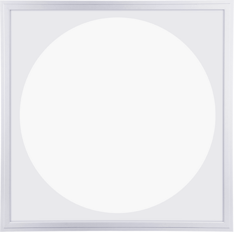 LED paneel 60x60 met rond lichtvlak