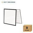 LED paneel 60x60 zwart frame 3CCT, doos van 8 stuks