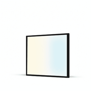 LED-Panel 600x600 28W - 3640-3920 Lumen - 3CCT umschaltbar warmweiß-kaltweiß-tageslichtweiß - UGR<19 Backlight schwarz - Karton 8 Stück