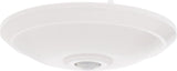 LED Ceiling Lamp 24 cm with Motion Sensor - Splashproof - Warm White