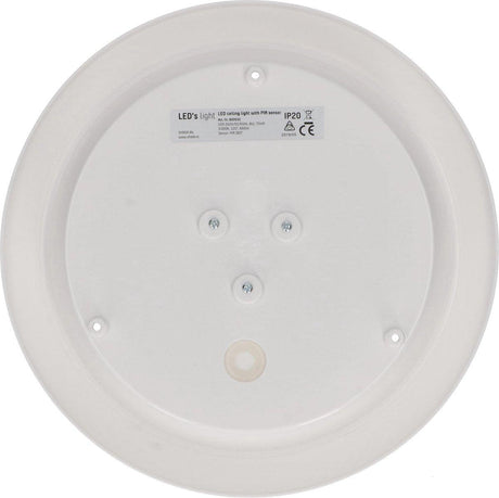 LED Plafondlamp 24cm met Bewegingssensor - 680 lumen - Warmwit 3000K