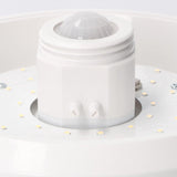 LED Ceiling Lamp 24 cm with Motion Sensor - Splashproof - Warm White