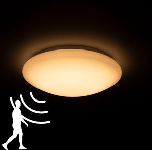 LED's Light Plafondlamp met Sensor 1100 - Daglicht en bewegingsdetectie - Ø 33 cm