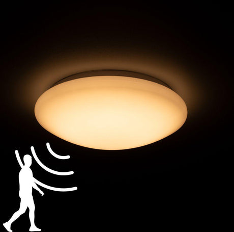 LED Light Ceiling Lamp with Sensor 1100 - Daylight and motion detection - Ø 33 cm