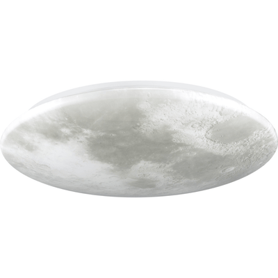 LED Plafondlamp 1900 lumen - 18W - Maan Design 45cm - Dimbaar met Afstandsbediening