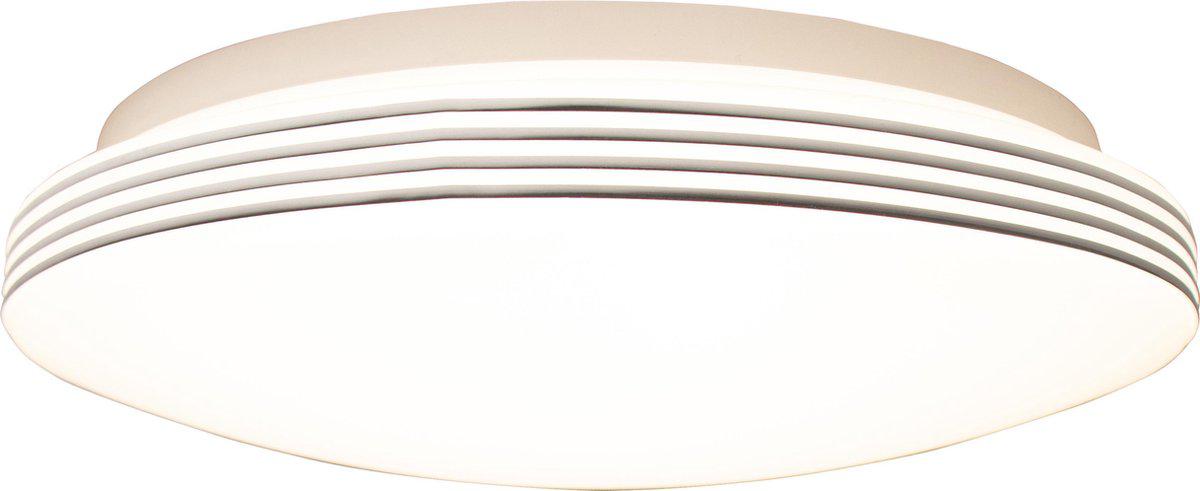 LED Ceiling Lamp Round 35 cm with Rings - Universal - Splashproof - Warm White Light