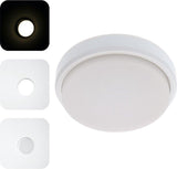 LED outdoor ceiling light - Round 21 cm - Cold white light - IP54 - 10W