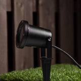 LED's Light LED Prikspot met Stekker - Kantelbaar - GU10 fitting - IP54 - Model Melfi - Zwart