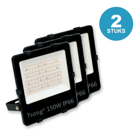 LED schijnwerper 150W IP66 - 2 stuks