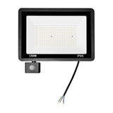 LED schijnwerper 150W met bewegingssensor koelwit 4000K – voorkant