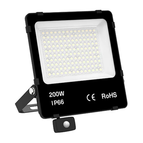 LED schijnwerper 200W met PIR-bewegingssensor - IP66
