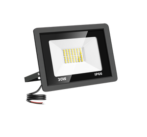 LED-Flutlicht – Tageslichtweiß 6000K – 120° – 30W – 3000 Lumen – IP66 – Karton 40 Stück – 230V