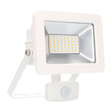 LED-Flutlicht 3300 - Mit Licht- und Bewegungssensor - Innen &amp; Außen - 30W - Weiß