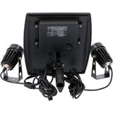 Solarbetriebene LED-Gartenleuchte mit Solarpanel und Erdspieß – Automatische Ein-/Ausschaltung – Mit Sensor – Wasserdicht gemäß IP65