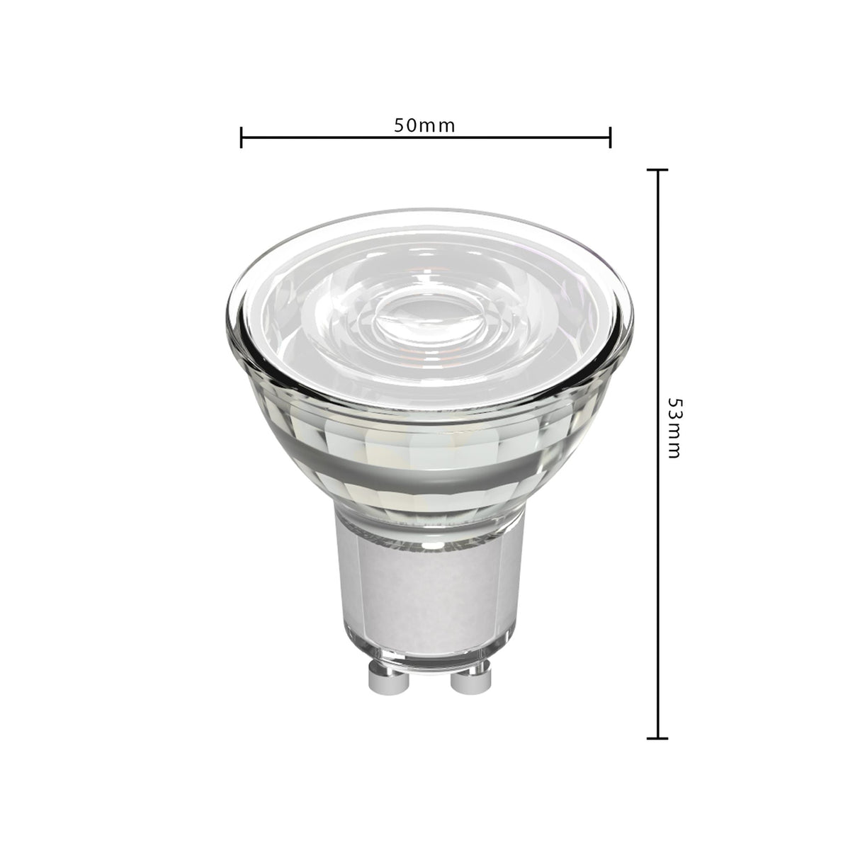 LED-Strahler GU10, warmweiß 2700K – 3W, 230 Lumen – ersetzt 35W