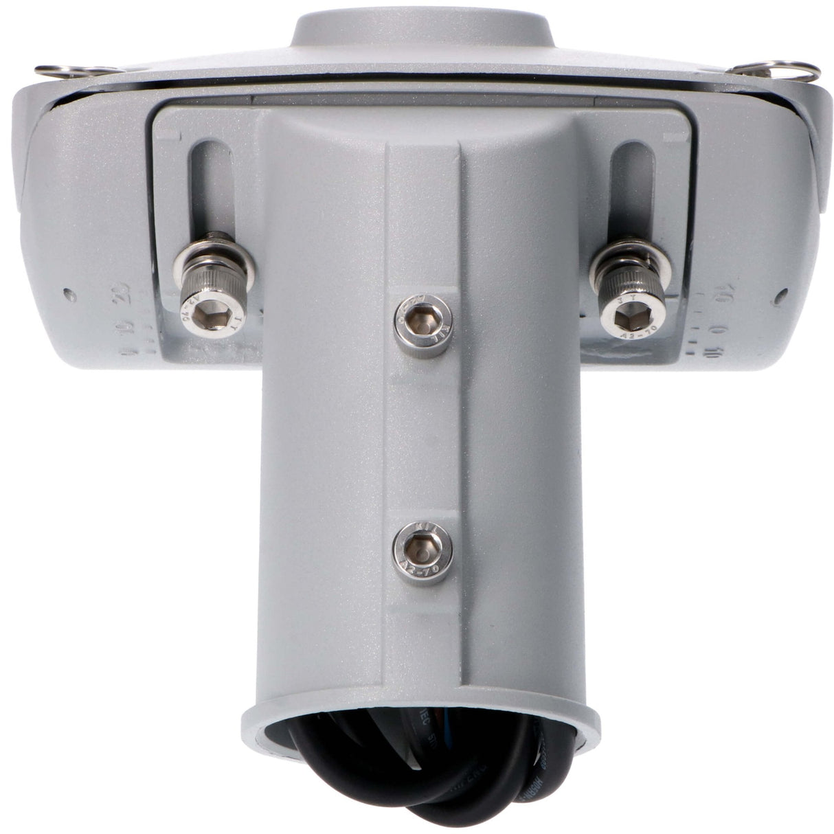 LED-Straßenlaterne, 60 W, wasserdicht und stoßfest, IP66, Grau