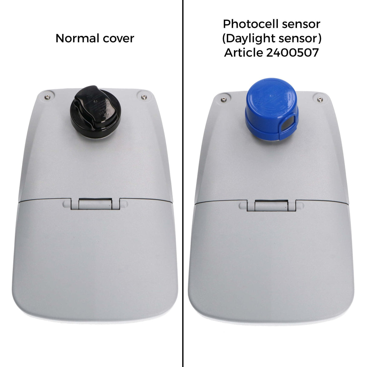 LED-Straßenlaterne, 60 W, wasserdicht und stoßfest, IP66, Grau