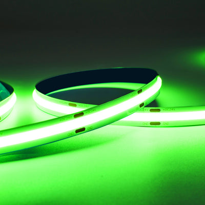 COB LED Strip, Groen, 24V
