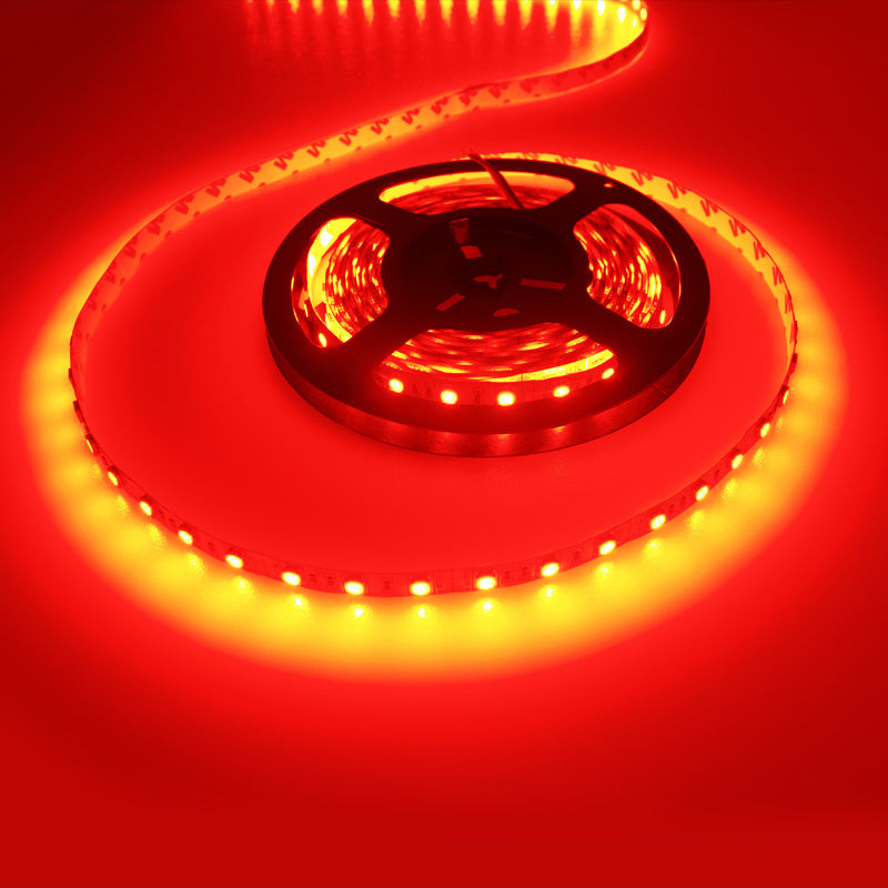 LED strip red | 12V DC - 14.4W - 60 LEDs/m | indoor IP20 | 5 meters | dimmable