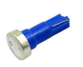 Auto LEDlamp | autoverlichting LED T5 | kleur blauw |1W 12V DC high power