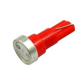 Auto-LED-Lampe | Autobeleuchtung LED T5 | Farbe rot | 1W 12V DC hohe Leistung