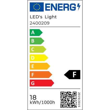 LED-Leuchte TL, 1900 Lumen, 18 W, Kaltweiß (4000 K), austauschbare Leuchtstoffröhre, 120 cm, 4 Stück