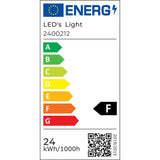 LED's Light LED licht balk 150 cm voor binnen - Armatuur inclusief LED TL buis - 2520 lm