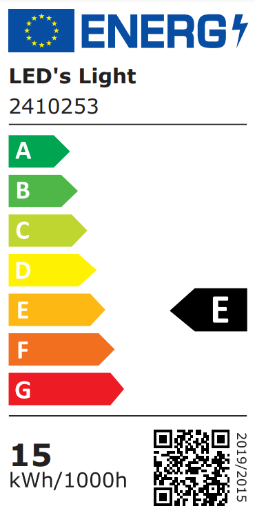 Feuchtigkeitsbeständige LED-Leuchte, 1725 Lumen, 15 W, Kaltweiß (4000 K), Schutzart IP65, 60 cm, 4 Stück