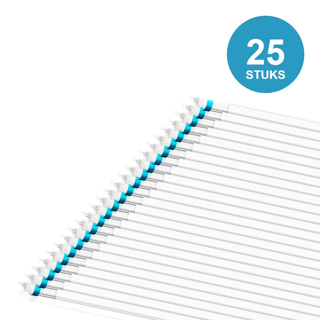 25 stuks LED TL buis T5 115cm 18W 2520 lm daglichtwit 6000K