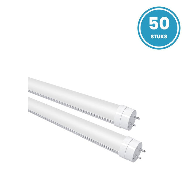 Carton de 50 tubes LED T8 120cm 18W blanc lumière du jour 6000K